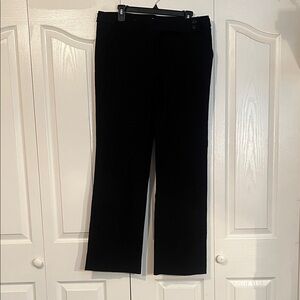 Black Straight Leg Dress Pants Women’s Vintage Career Work Office